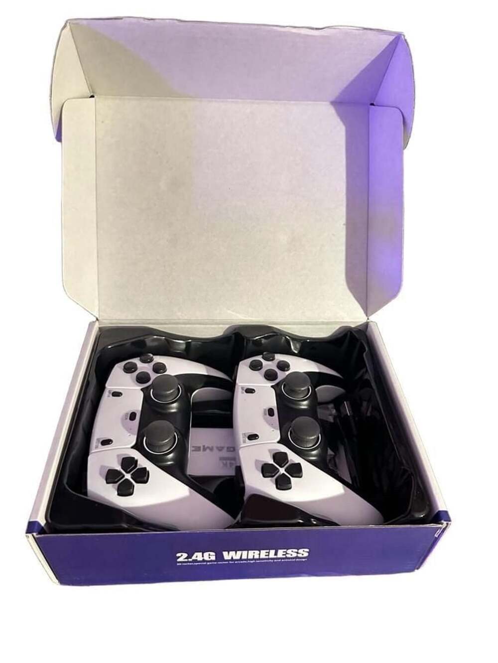 M15 2.4G Wireless Retro Game Console with Dual Wireless Controllers
